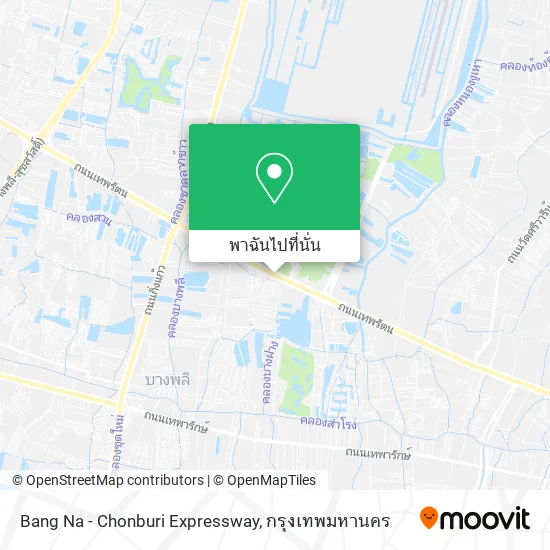 Bang Na - Chonburi Expressway แผนที่
