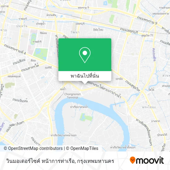 วินมอเตอร์ไซค์ หน้าการท่าเรือ แผนที่