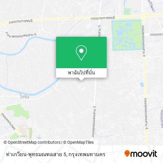 ท่าเกวียน-พุทธมณฑลสาย 5 แผนที่