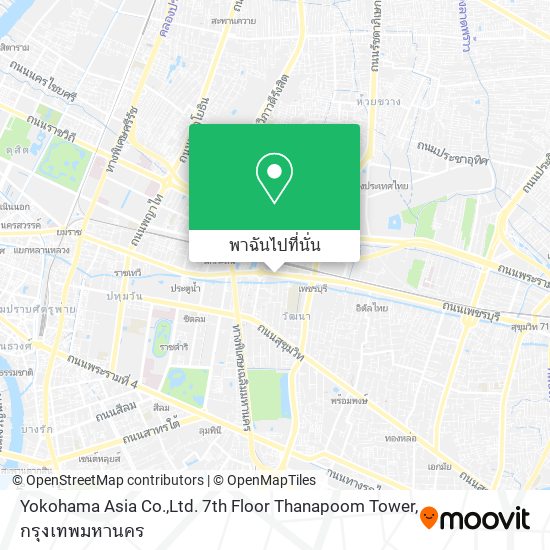 Yokohama Asia Co.,Ltd. 7th Floor Thanapoom Tower แผนที่