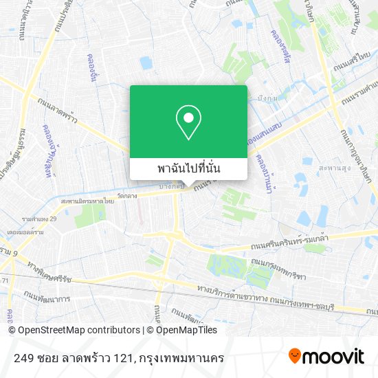 249 ซอย ลาดพร้าว 121 แผนที่
