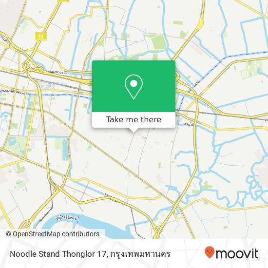 Noodle Stand Thonglor 17 แผนที่