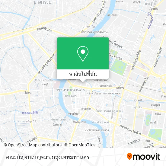 คณะบัญจบเบญจมา แผนที่