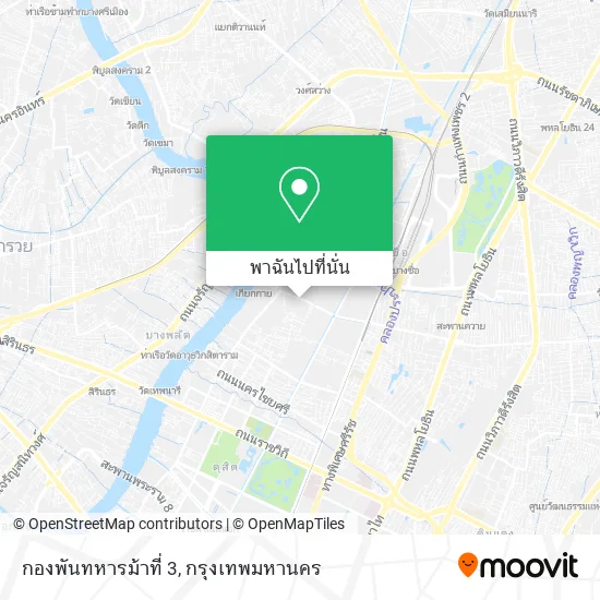 กองพันทหารม้าที่ 3 แผนที่