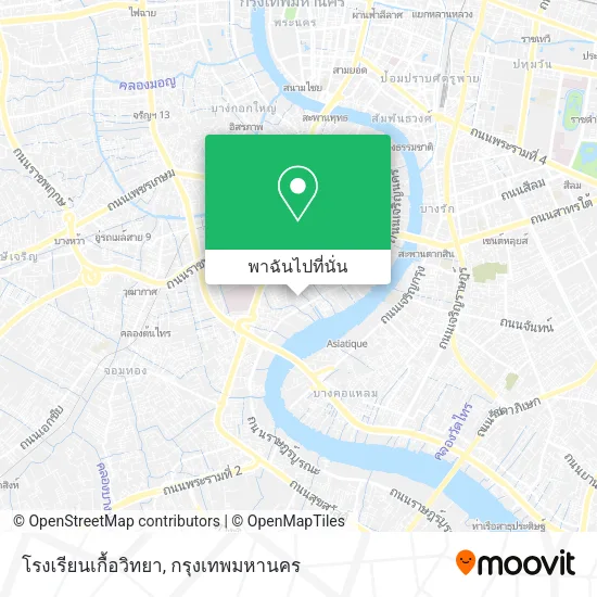 โรงเรียนเกื้อวิทยา แผนที่