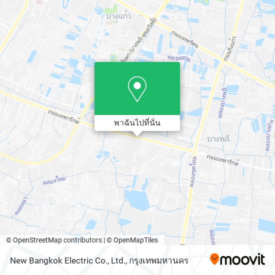 New Bangkok Electric Co., Ltd. แผนที่