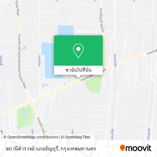 สถานีตำรวจอำเภอธัญบุรี แผนที่