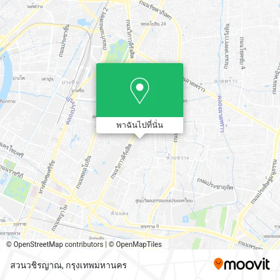 สวนวชิรญาณ แผนที่