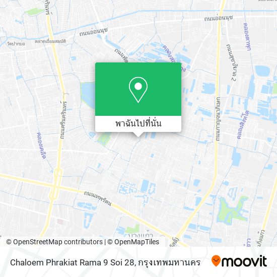 Chaloem Phrakiat Rama 9 Soi 28 แผนที่