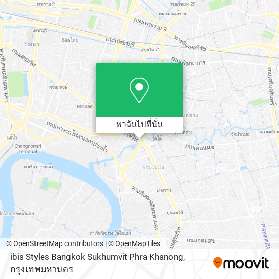 ibis Styles Bangkok Sukhumvit Phra Khanong แผนที่