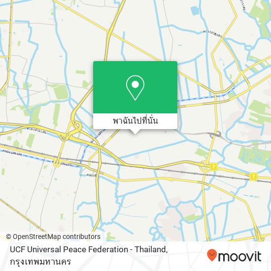 UCF Universal Peace Federation - Thailand แผนที่