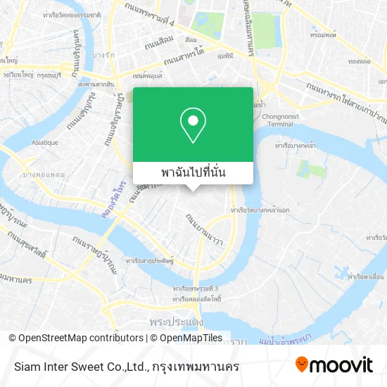 Siam Inter Sweet Co.,Ltd. แผนที่