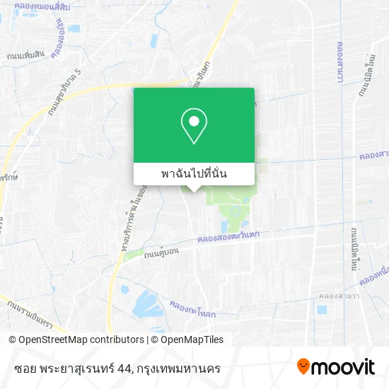 ซอย พระยาสุเรนทร์ 44 แผนที่