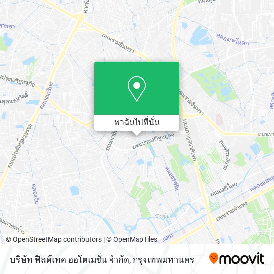 บริษัท ฟิลด์เทค ออโตเมชั่น จำกัด แผนที่