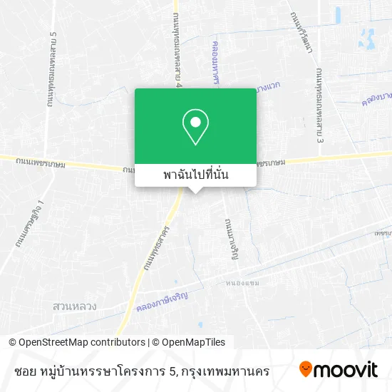 ซอย หมู่บ้านหรรษาโครงการ 5 แผนที่