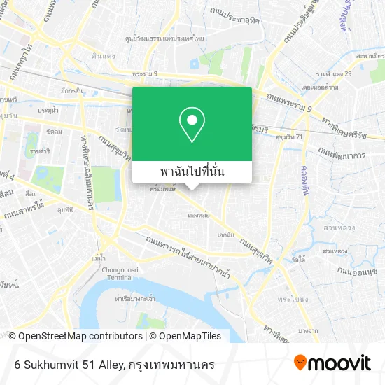 6 Sukhumvit 51 Alley แผนที่