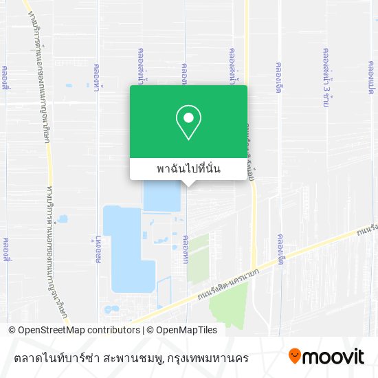 ตลาดไนท์บาร์ซ่า สะพานชมพู แผนที่