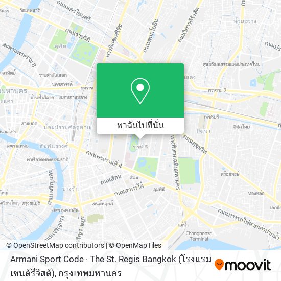 Armani Sport Code · The St. Regis Bangkok (โรงแรมเซนต์รีจิสต์) แผนที่