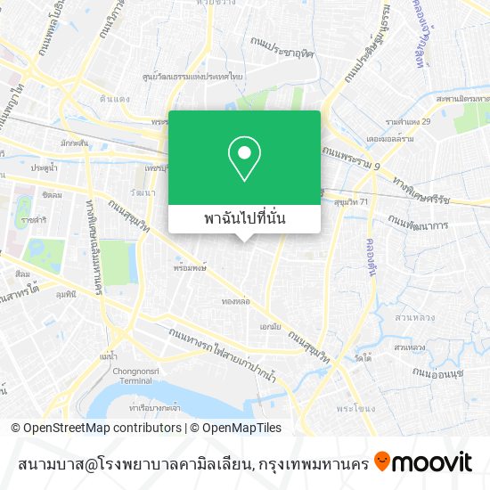 สนามบาส@โรงพยาบาลคามิลเลียน แผนที่