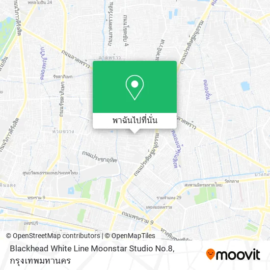Blackhead White Line Moonstar Studio No.8 แผนที่