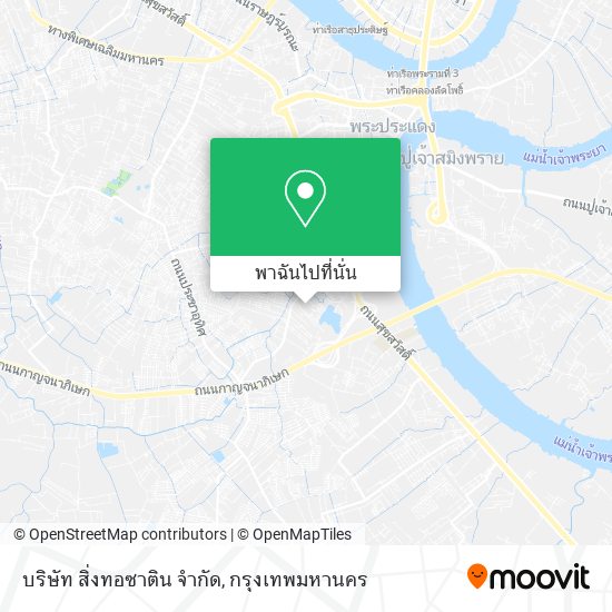 บริษัท สิ่งทอซาติน จำกัด แผนที่