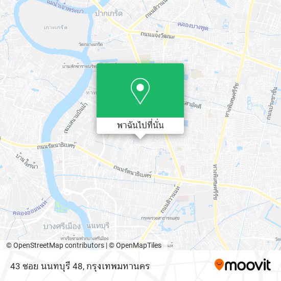 43 ซอย นนทบุรี 48 แผนที่