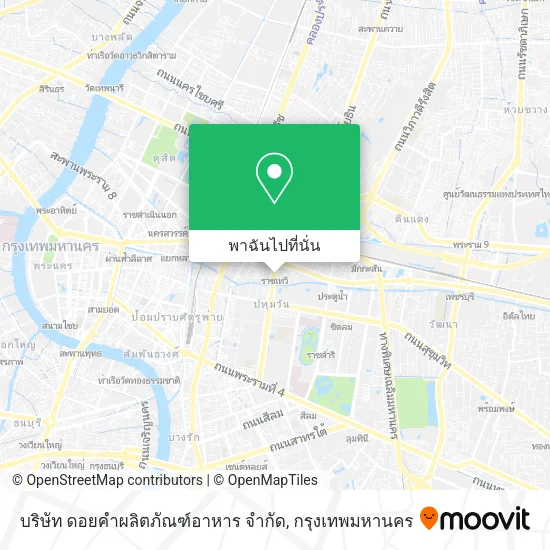 บริษัท ดอยคำผลิตภัณฑ์อาหาร จำกัด แผนที่