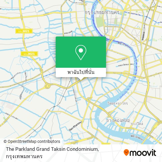 The Parkland Grand Taksin Condominium แผนที่