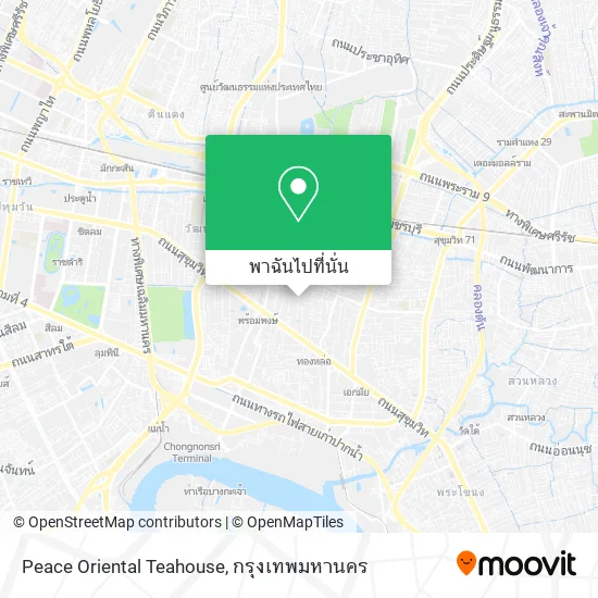 Peace Oriental Teahouse แผนที่