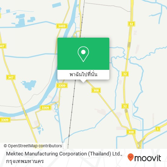 Mektec Manufacturing Corporation (Thailand) Ltd. แผนที่