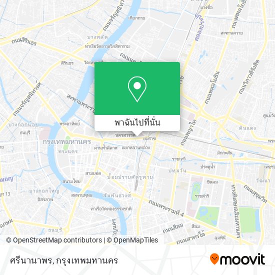 ศรีนานาพร แผนที่