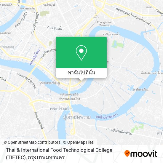 Thai & International Food Technological College (TIFTEC) แผนที่