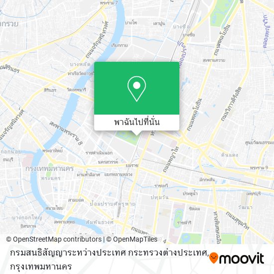 กรมสนธิสัญญาระหว่างประเทศ กระทรวงต่างประเทศ แผนที่