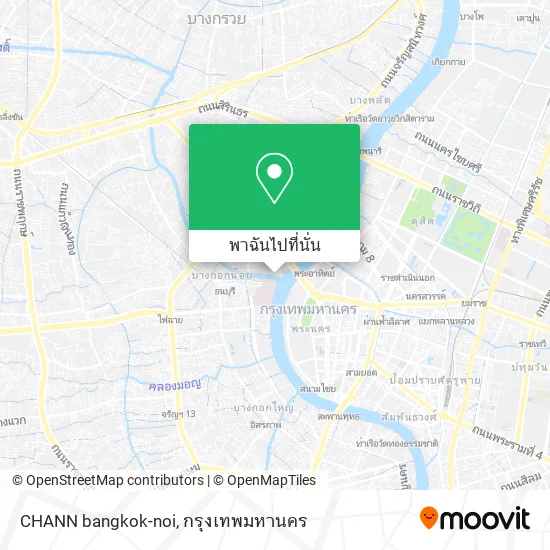 CHANN bangkok-noi แผนที่