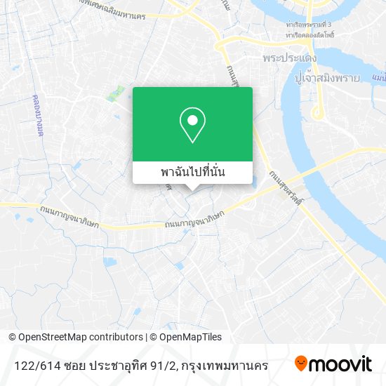 122/614 ซอย ประชาอุทิศ 91/2 แผนที่