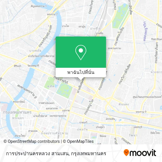 การประปานครหลวง สามเสน แผนที่