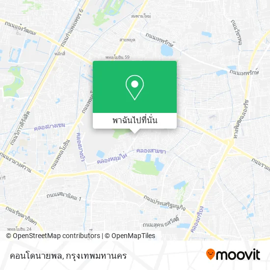 คอนโดนายพล แผนที่