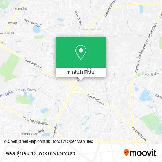 ซอย คู้บอน 13 แผนที่