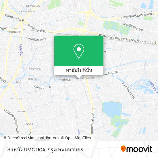 โรงหนัง UMG RCA แผนที่