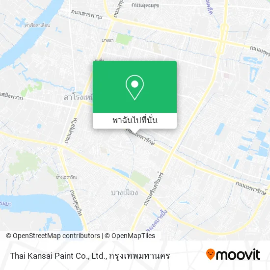 Thai Kansai Paint Co., Ltd. แผนที่