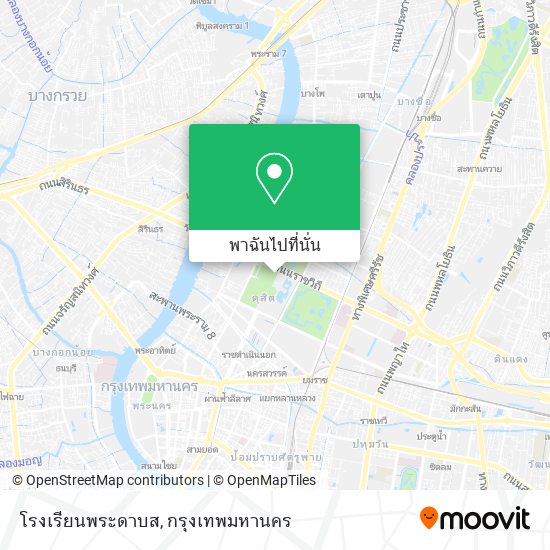 โรงเรียนพระดาบส แผนที่