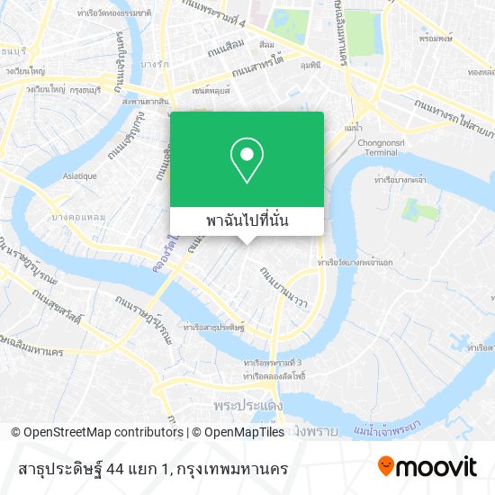 สาธุประดิษฐ์ 44  แยก 1 แผนที่