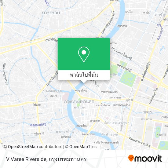 V Varee Riverside แผนที่