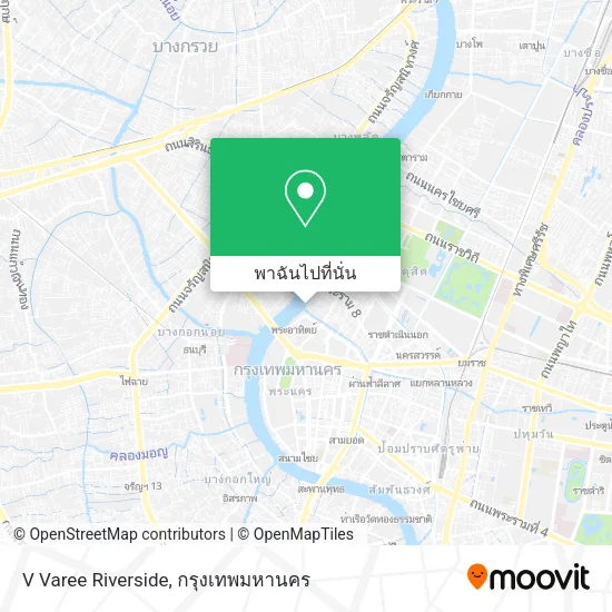V Varee Riverside แผนที่