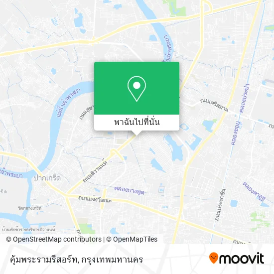 คุ้มพระรามรีสอร์ท แผนที่