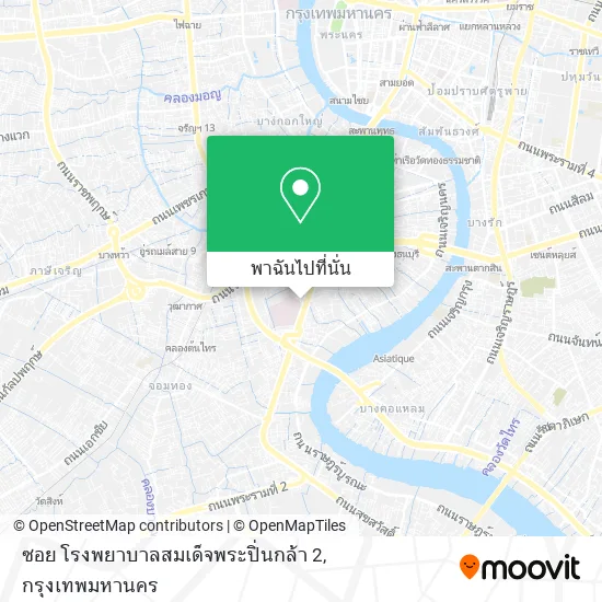 ซอย โรงพยาบาลสมเด็จพระปิ่นกล้า 2 แผนที่