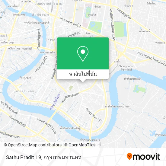 Sathu Pradit 19 แผนที่