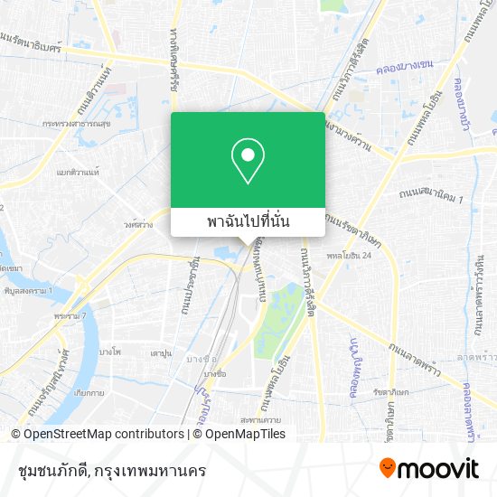 ชุมชนภักดี แผนที่