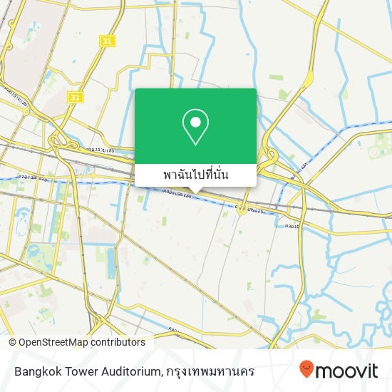 Bangkok Tower Auditorium แผนที่