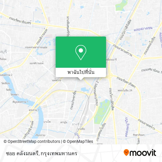 ซอย คลังมนตรี แผนที่
